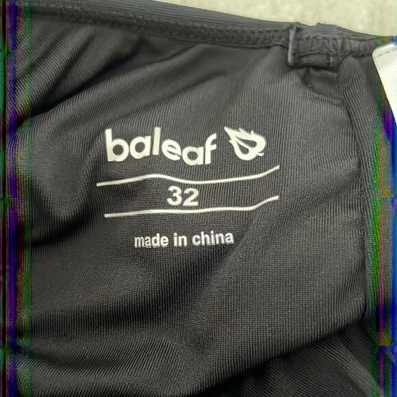 Baleaf Black Training Swimsuit Woman Size 32 Fly Back Adjustable Straps - Picture 8 of 12